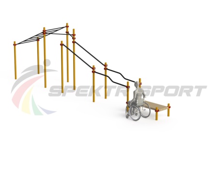 Купить Спортивный комплекс для инвалидов-колясочников WRK-D22_76mm в Можайске 