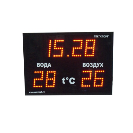 Купить Часы-термометр СТ1.13-2t для бассейна в Можайске 