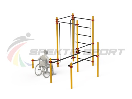 Купить Спортивный комплекс для инвалидов-колясочников WRK-D18_76mm в Можайске 