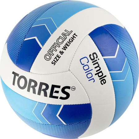 Купить Мяч волейбольный Torres Simple Color любительский р.5 в Можайске 